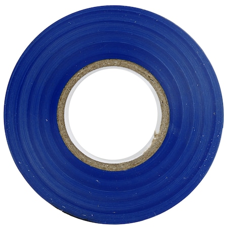 Sunlite PVC Electrical Tape, 60Ft x 0.75-in., Abrasion Resistant, Flame Retardant, Weatherproof, Blue, 10PK 41327-SU